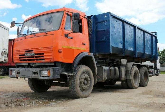 Wywrotka KAMAZ-65115: opis, dane techniczne