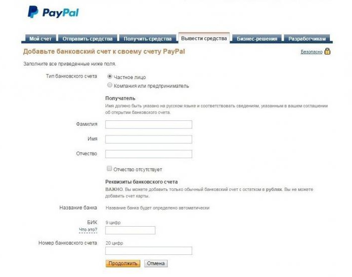 usługa paypal