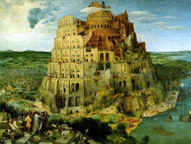 Bruegel Peter najstarsza wieża Babel 