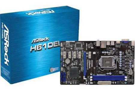 Specyfikacja asrock h61del