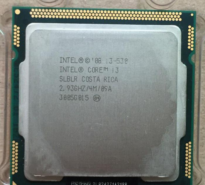 Procesor Intel Core i3-530: funkcje, funkcje i opinie