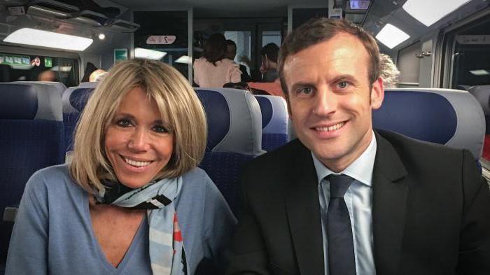 golenie i emmanuelle macron