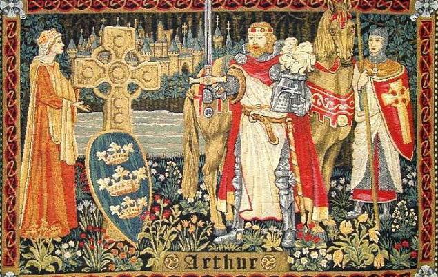 Arthur Pendragon jest najwyższym królem Brytyjczyków. Historia Wielkiej Brytanii