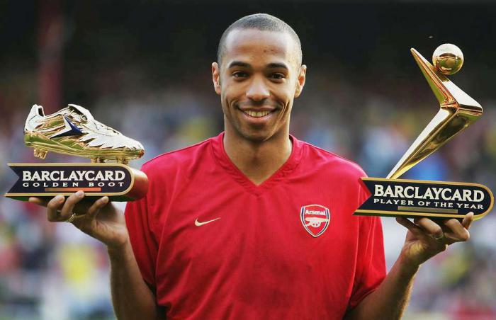 Thierry Henry the golden ball