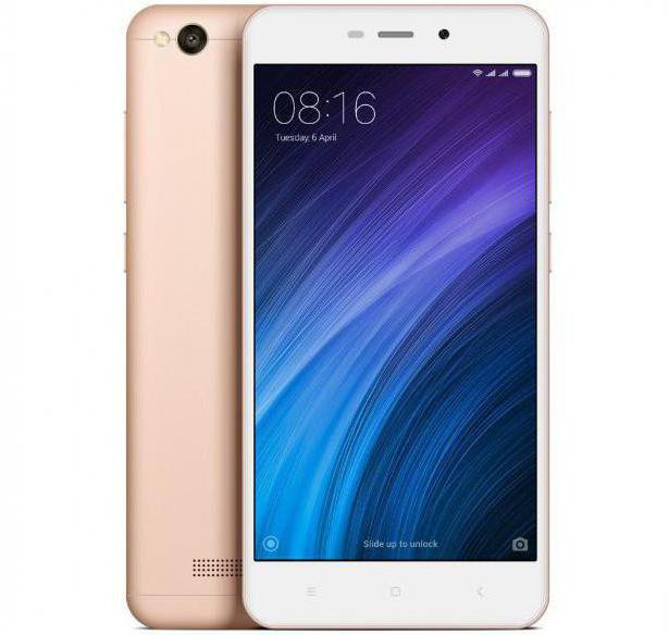 cechy xiaomi redmi 4a 16 gb różowe złoto